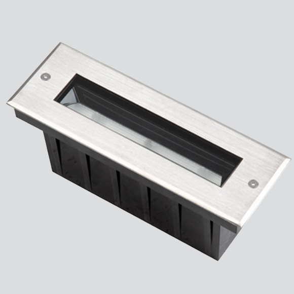 ILLUS 612515 LUMINARIA EMPOTRADA EN EL SUELO (ALUMINIO) - AC220-240V - 3.4W 3000K 79LM (LISO) - 70º - IP