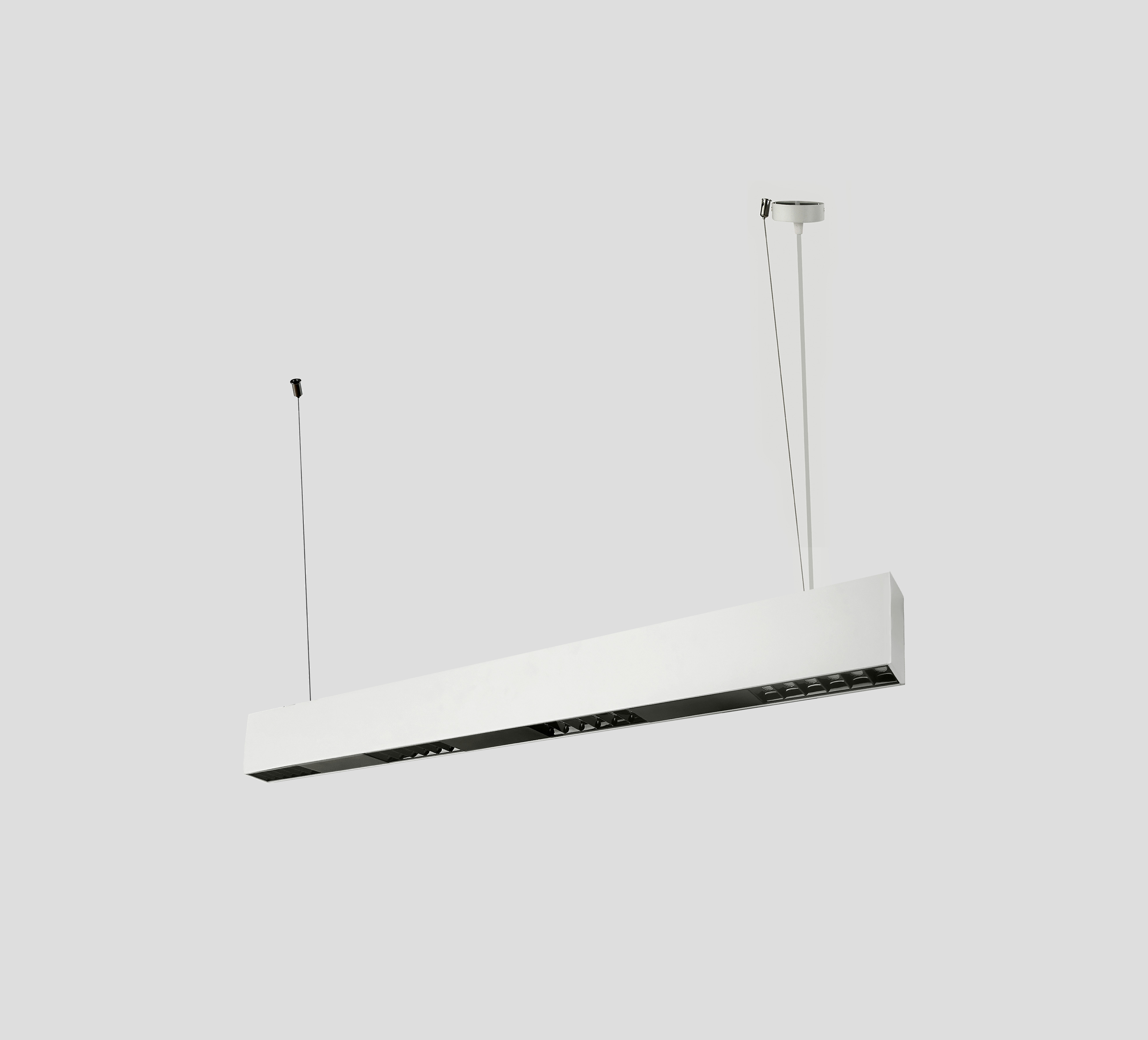 ILLUS 611586 LUMINARIA LINEAL DE SUSPENSIÓN - BLANCO  - 20W 3000K 2050LM - 34X1124X100MM - CRI>90 - IP20