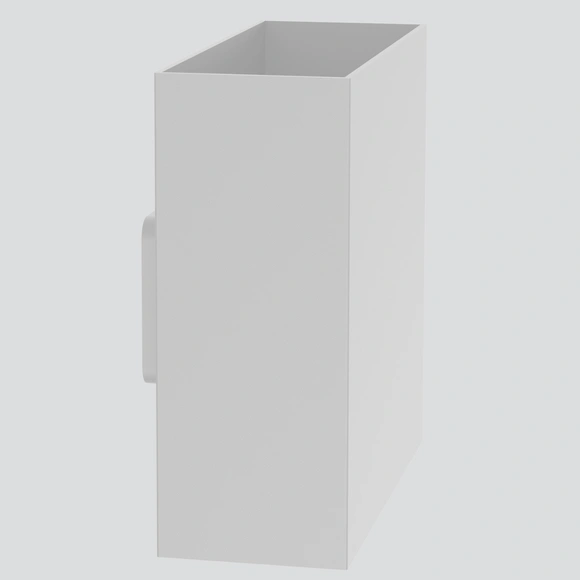 ILLUS 521257 LUMINARIA DE PARED - BLANCO - 12.5W 3000K 400LM - 180X180X84MM - UP 75º, DOWN 45º - IP54 - 